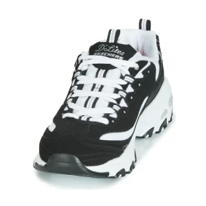 Acheter Maintenant Skechers D’LITES BIGGEST FAN Couleur Noir / Blanc 12
