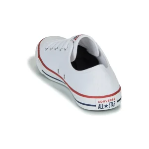 marques de renommée Converse CHUCK TAYLOR ALL STAR DAINTY CANVAS OX Couleur Blanc 16