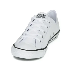 magasin Converse CHUCK TAYLOR ALL STAR DAINTY LEATHER OX Couleur Blanc 12