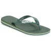 Havaianas BRASIL LOGO Couleur Olive vente en ligne 22
