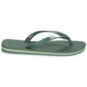 Havaianas BRASIL LOGO Couleur Olive vente en ligne 10