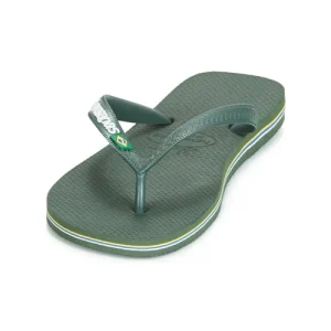 Havaianas BRASIL LOGO Couleur Olive vente en ligne 12