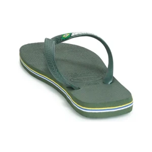Havaianas BRASIL LOGO Couleur Olive vente en ligne 16