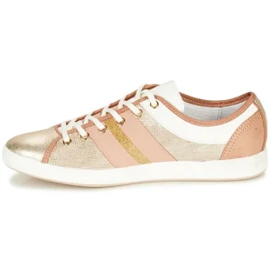 Pataugas JUMEL/M Couleur Nude / Doré Pas Cher Magasin Soldes 14