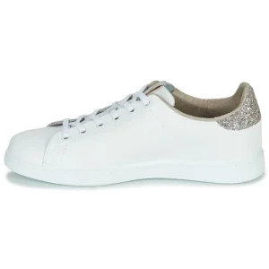 Paris Victoria TENIS PIEL GLITTER Couleur Blanc / Rose 14