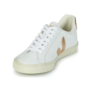 marque moins cher Veja ESPLAR LOGO Couleur Blanc / Doré 12