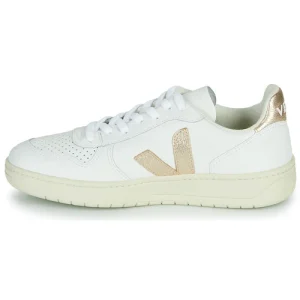 Nouvelle tendance Veja V-10 Couleur Blanc / Doré 14