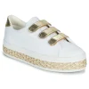 No Name MALIBU STRAPS Couleur Blanc / Doré a Prix Discount 22