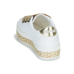 No Name MALIBU STRAPS Couleur Blanc / Doré a Prix Discount 16