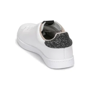 De Qualité Victoria TENIS PIEL GLITTER Couleur Blanc / Noir 16