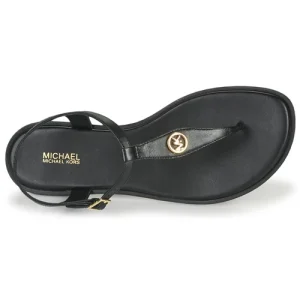 magasin en ligne france MICHAEL Michael Kors MALLORY THONG Couleur Noir 18