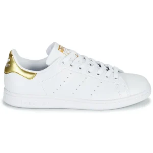 Adidas Originals STAN SMITH W ECO-RESPONSABLE Couleur Blanc / Doré qualité supérieure 10