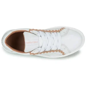 See By Chloé SEVY Couleur Blanc / Rose Nude marque pas cher 18