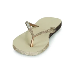 grand choix Havaianas SLIM SPARKLE II Couleur Beige 12