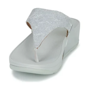 vente pas cher en ligne FitFlop LULU SHIMMER TOE POST Couleur Argenté 12