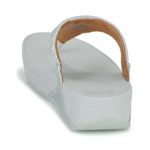 vente pas cher en ligne FitFlop LULU SHIMMER TOE POST Couleur Argenté 16