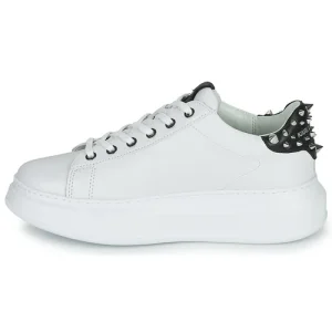 vente en ligne Karl Lagerfeld KAPRI KARL IKONIC STUD TAB Couleur Blanc 14