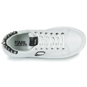 vente en ligne Karl Lagerfeld KAPRI KARL IKONIC STUD TAB Couleur Blanc 18