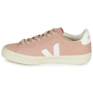 prix pas cher Veja CAMPO Couleur Rose / Blanc 14