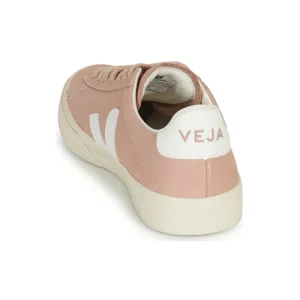 prix pas cher Veja CAMPO Couleur Rose / Blanc 16
