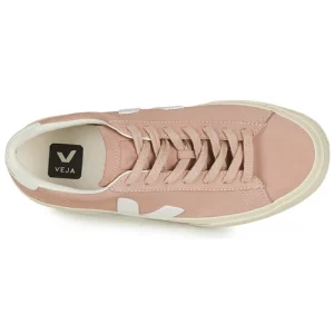prix pas cher Veja CAMPO Couleur Rose / Blanc 18
