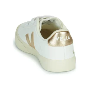 Veja RECIFE LOGO Couleur Blanc / Doré shopping pas cher 16