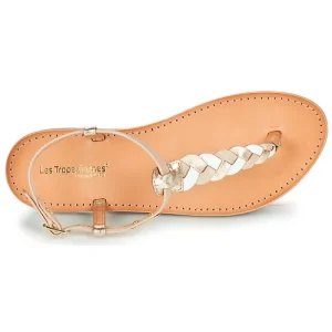 Les Tropéziennes Par M Belarbi HODIN Couleur Beige / Or fashioniable 18