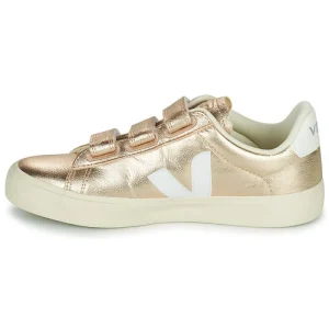 Veja RECIFE LOGO Couleur Doré / Blanc site soldes 14