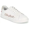 Bons Baisers De Paname SIMONE AMOUR BLANC ROSE GOLD Couleur Blanc / Rose Boutique 22