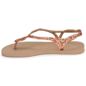 excellente qualité Havaianas LUNA PREMIUM II Couleur Rose Gold 14