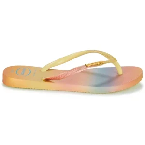 Havaianas SLIM GRADIENT SUNSET Couleur Doré / Multicolore mode tendance 10