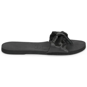 économies garanties Havaianas YOU ST TROPEZ LUSH Couleur Noir 10