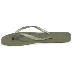 Havaianas LOGO METALLIC Couleur Kaki france 14