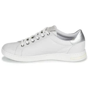 mode Geox D JAYSEN C Couleur Blanc / Argenté 14