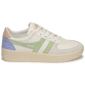 Gola GRANDSLAM TRIDENT Couleur Blanc / Vert soldes magasin 10