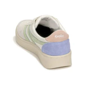 Gola GRANDSLAM TRIDENT Couleur Blanc / Vert soldes magasin 16