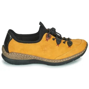 Rieker N3271-68 Couleur Jaune / Noir grand choix 10