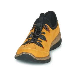 Rieker N3271-68 Couleur Jaune / Noir grand choix 12