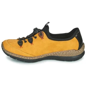 Rieker N3271-68 Couleur Jaune / Noir grand choix 14
