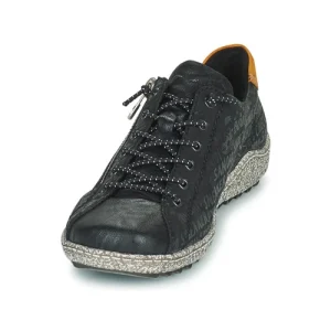Rieker L7560-00 Couleur Noir / Gris shopping pas cher 12