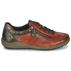 Authenticité garantie Remonte Dorndorf R1431-38 Couleur Bordeaux / Noir 10
