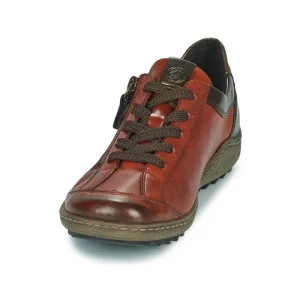 Authenticité garantie Remonte Dorndorf R1431-38 Couleur Bordeaux / Noir 12