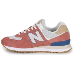 soldes pas cher New Balance 574 Couleur Rose 14