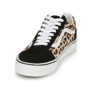 magasin pour Vans OLD SKOOL LEOPARD Couleur Noir / Blanc / Marron 12
