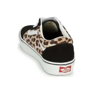 magasin pour Vans OLD SKOOL LEOPARD Couleur Noir / Blanc / Marron 16