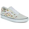 Vans OLD SKOOL FLORAL Couleur Blanc pas cher marque 22