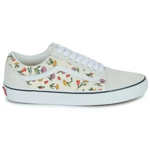Vans OLD SKOOL FLORAL Couleur Blanc pas cher marque 10