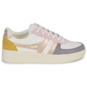 en ligne Gola GRANDSLAM QUADRANT Couleur Blanc / Rose / Doré 10