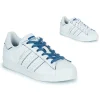 Adidas Originals SUPERSTAR W Couleur Blanc / Bleu remise en ligne 22
