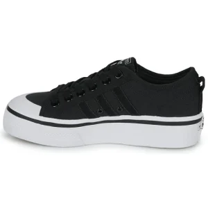 nouvelle saison Adidas Originals NIZZA PLATFORM W Couleur Noir 14